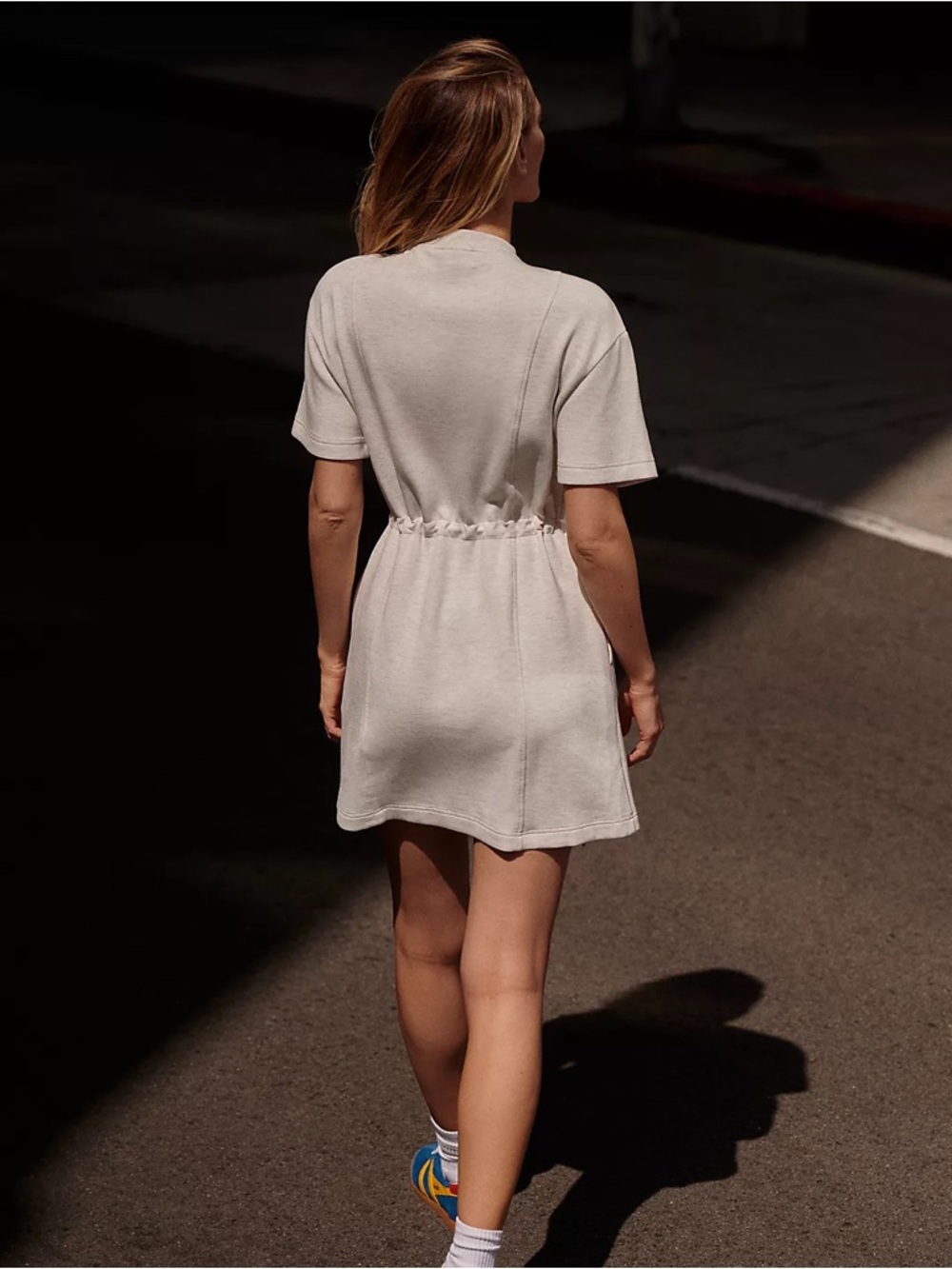 Varley Maple 2.0 Short-Sleeve Mini Dress